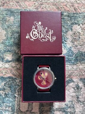 Be Our Guest Red Disney-Style Watch